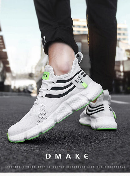 Men Shoes Breathable Classic Running Sneakers for Man Outdoor Light Comfortable Mesh Shoes Slip on Walking ShoesTenis Women