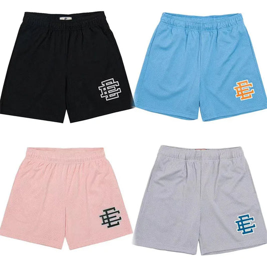 EE Eric Emanuel Men Beach Board Shorts fitness Training Workout Sport Short Pants Women Summer Gym Jogging Mesh Casual Shorts