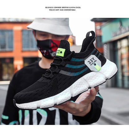 Men Shoes Breathable Classic Running Sneakers for Man Outdoor Light Comfortable Mesh Shoes Slip on Walking ShoesTenis Women